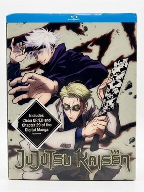 Jujutsu Kaisen Blu-ray Episodes 13–24 2 Disc Set Anime HD Sub/Dub NEW